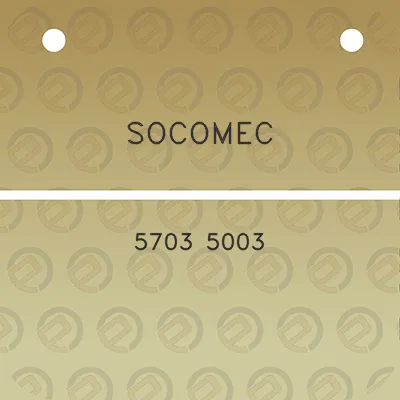 socomec-5703-5003