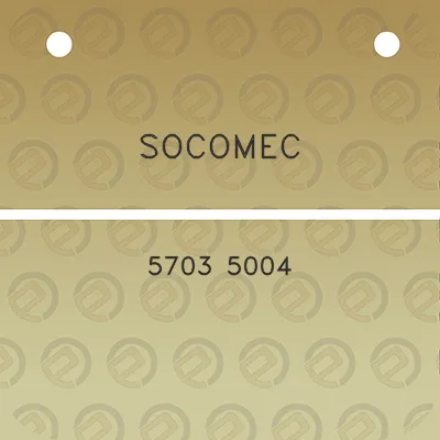 socomec-5703-5004