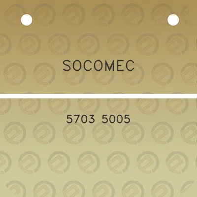 socomec-5703-5005