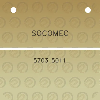 socomec-5703-5011