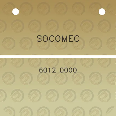 socomec-6012-0000