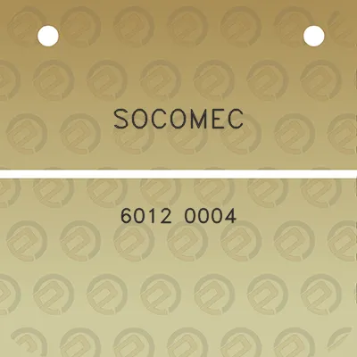 socomec-6012-0004