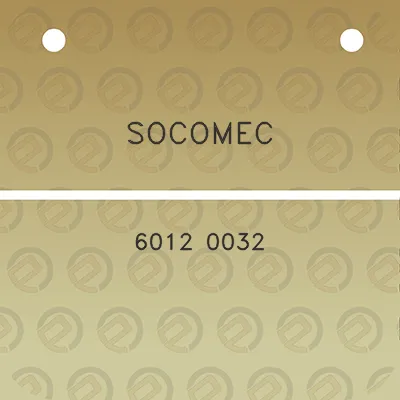 socomec-6012-0032