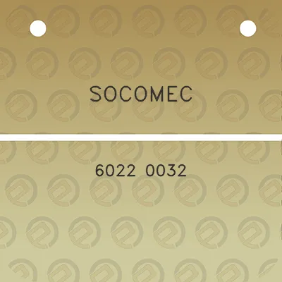 socomec-6022-0032