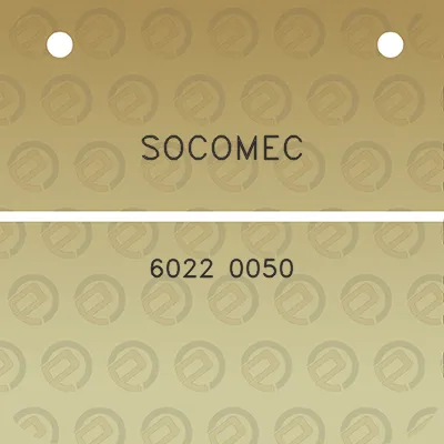 socomec-6022-0050