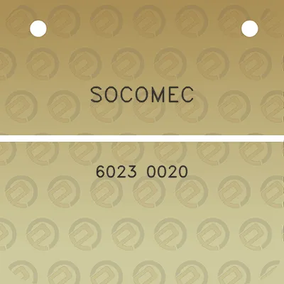 socomec-6023-0020