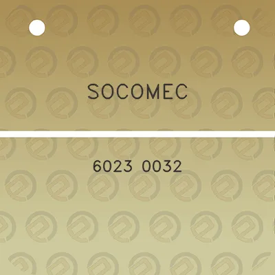 socomec-6023-0032