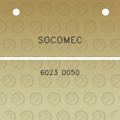 socomec-6023-0050