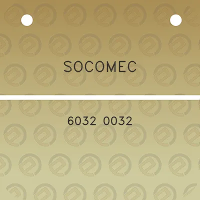 socomec-6032-0032