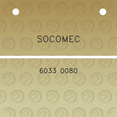 socomec-6033-0080