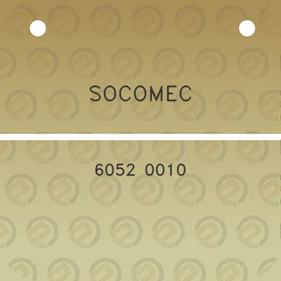 socomec-6052-0010