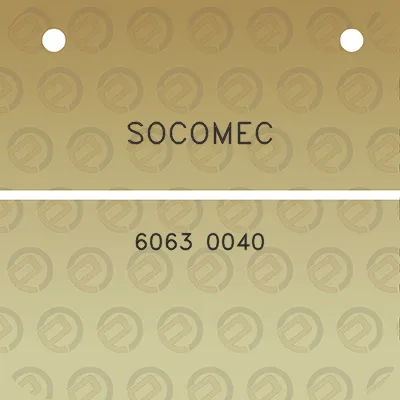 socomec-6063-0040