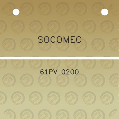 socomec-61pv-0200