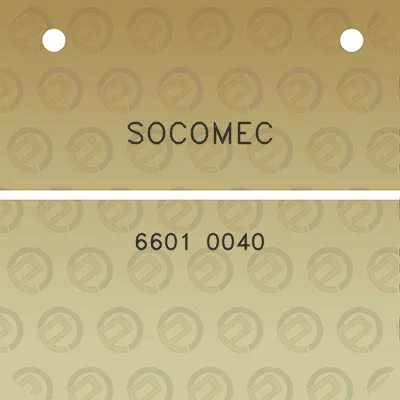 socomec-6601-0040