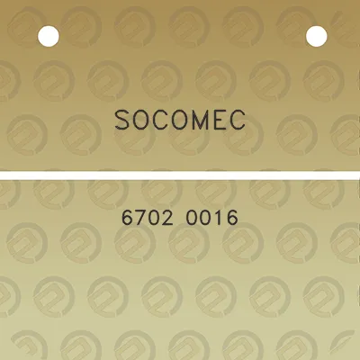 socomec-6702-0016