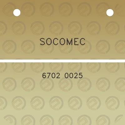 socomec-6702-0025