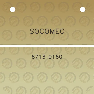 socomec-6713-0160