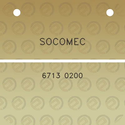 socomec-6713-0200