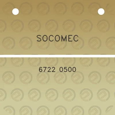 socomec-6722-0500