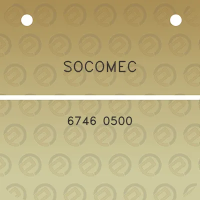 socomec-6746-0500