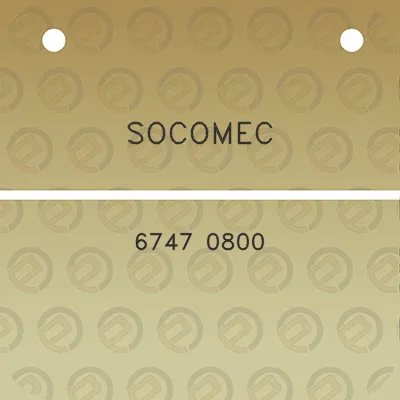 socomec-6747-0800