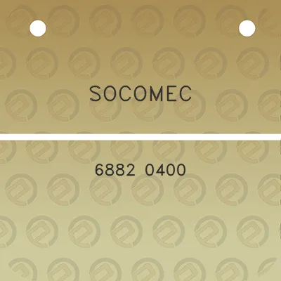 socomec-6882-0400