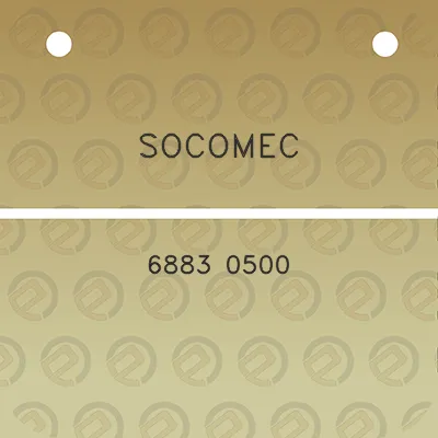 socomec-6883-0500