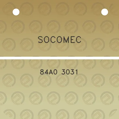 socomec-84a0-3031