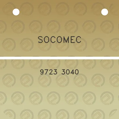 socomec-9723-3040