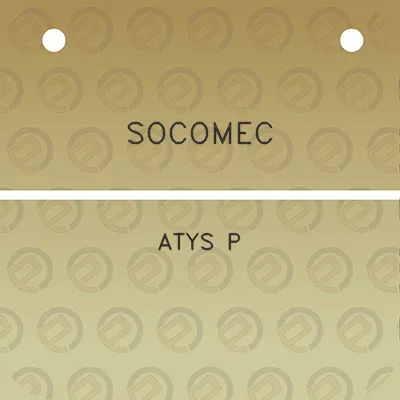 socomec-atys-p