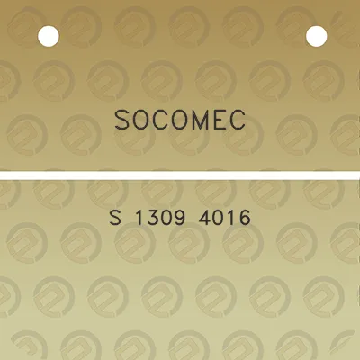 socomec-s-1309-4016