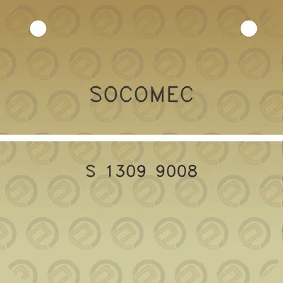 socomec-s-1309-9008