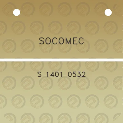 socomec-s-1401-0532