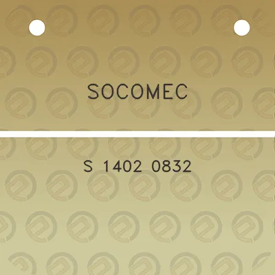 socomec-s-1402-0832