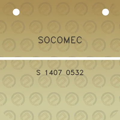 socomec-s-1407-0532