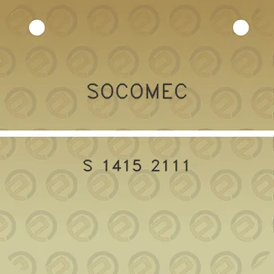 socomec-s-1415-2111