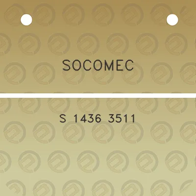 socomec-s-1436-3511