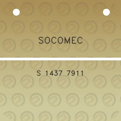 socomec-s-1437-7911