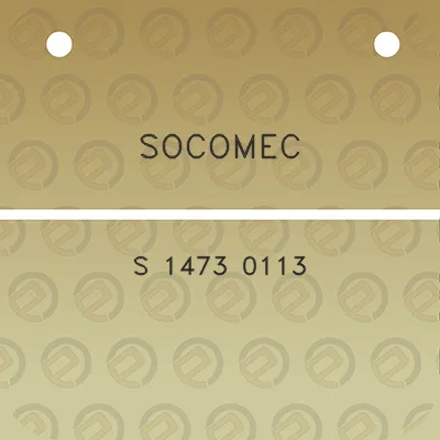 socomec-s-1473-0113