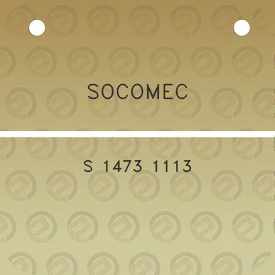 socomec-s-1473-1113