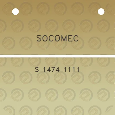 socomec-s-1474-1111