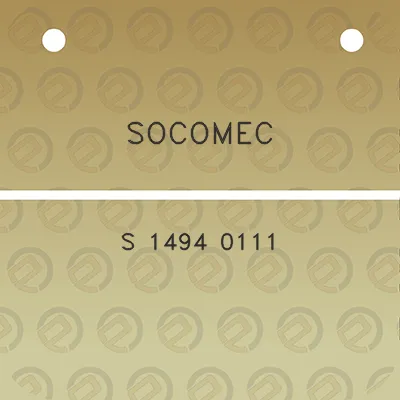 socomec-s-1494-0111