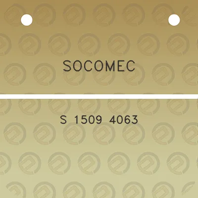 socomec-s-1509-4063