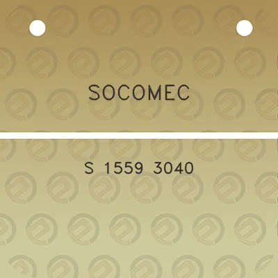 socomec-s-1559-3040