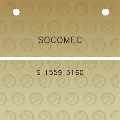 socomec-s-1559-3160