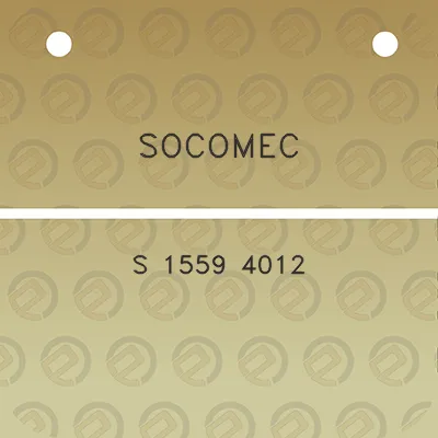 socomec-s-1559-4012