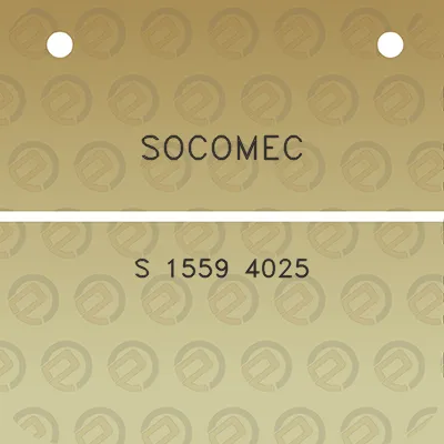 socomec-s-1559-4025