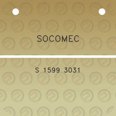 socomec-s-1599-3031