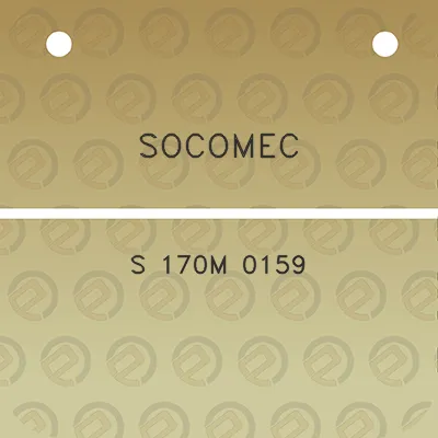 socomec-s-170m-0159