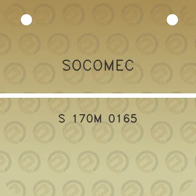 socomec-s-170m-0165